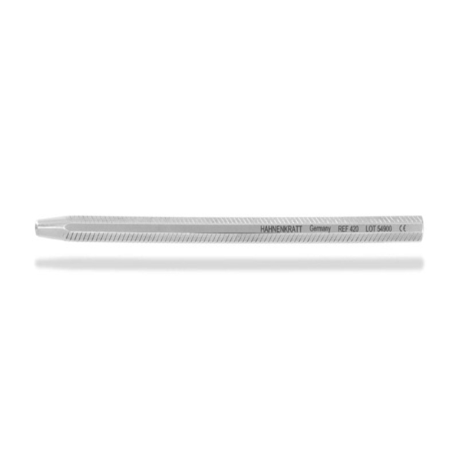 دسته آینه استیل هشت ضلعی _ کد 420